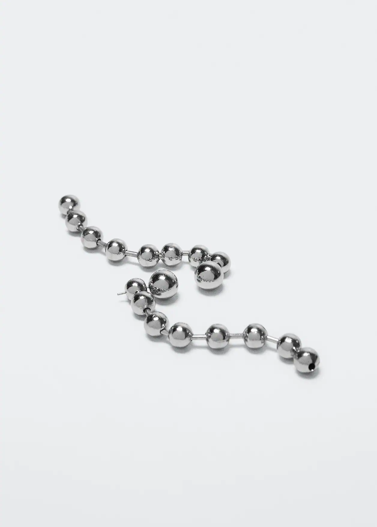 Faceted crystal hoop earrings - Image 5